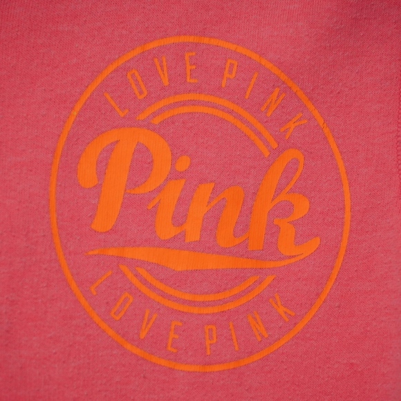 PINK Victoria's Secret Logo Hoodie Jacket Size Sm - Picture 7 of 8
